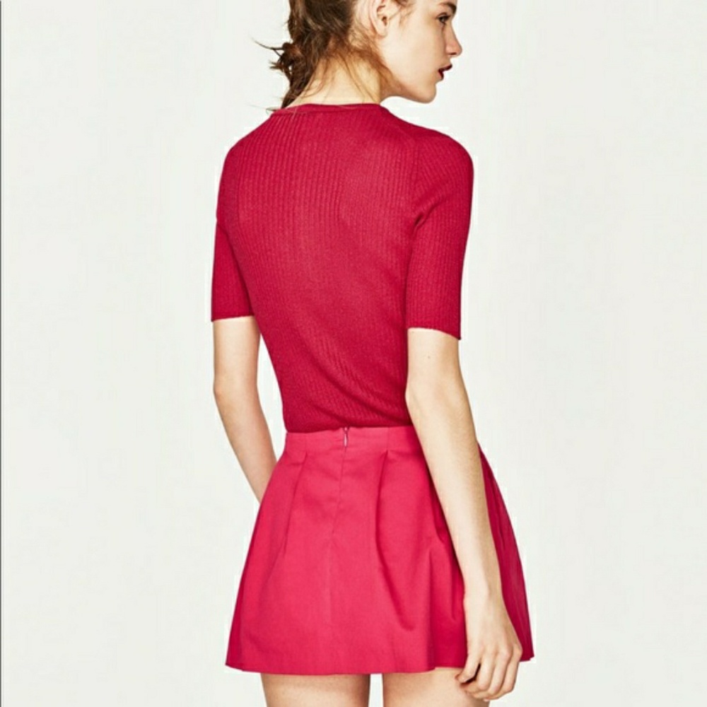 Zara Pink Mini Skort